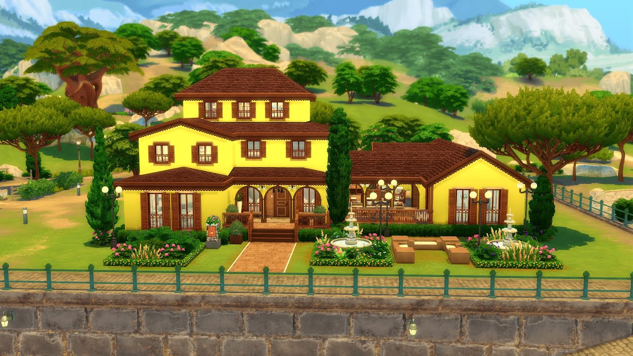 Casa Tradicional Grande em Tartosa  | The Sims 4 (Speed Build)