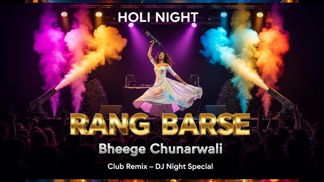 Rang Barse Holi Hai DJ Song Ver-1 Club रंग बरसे भीगे New Release Bollywood Song Holi Special