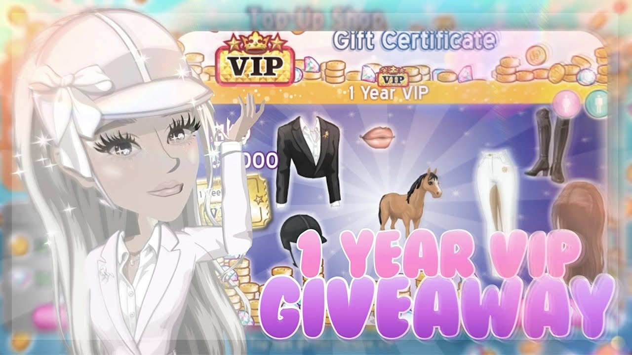 1 YEAR VIP GIVEAWAY + BUYING A DIAMOND PACK (Equestrian Set) | MovieStarPlanet
