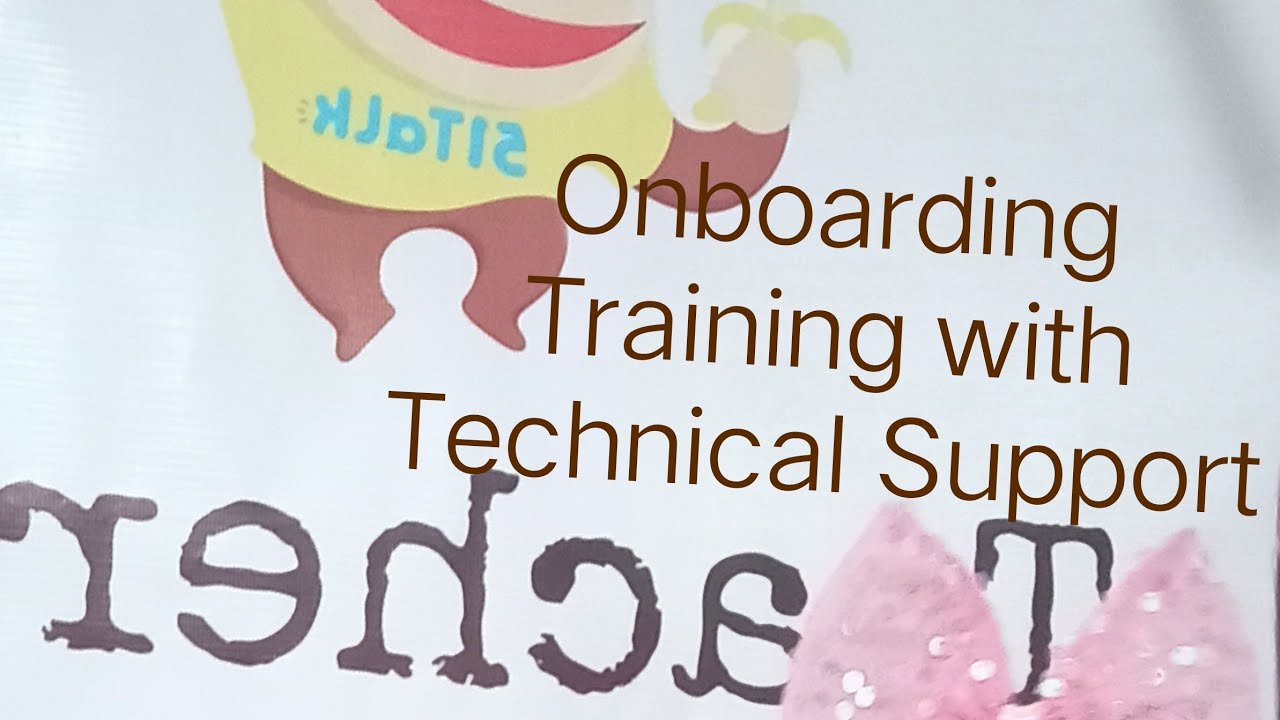 51talk Journey #thirdstep Onboarding Training with support