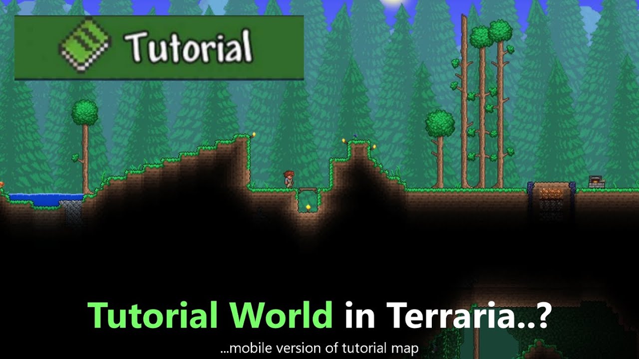 Terraria has long forgotten "Tutorial World" ─ Can we beat the game in Tutorial?