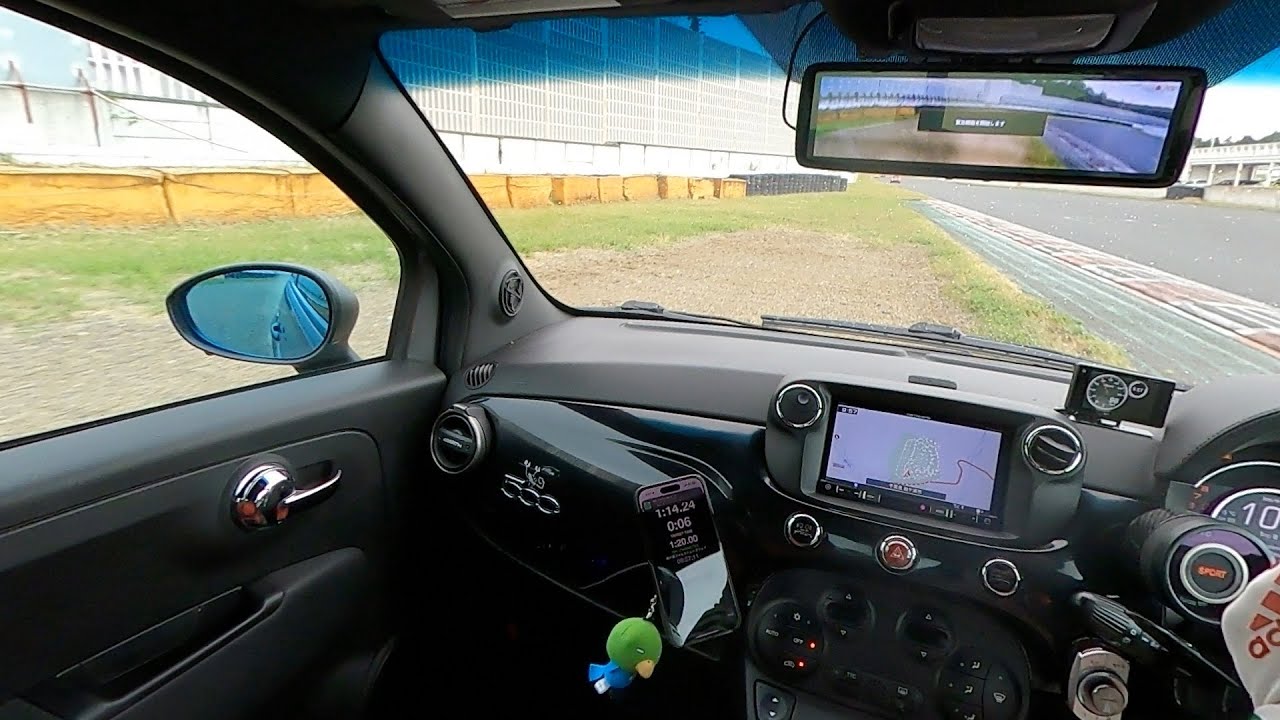 20231029_袖森フェスティバル Trofeo ABARTH 1本目