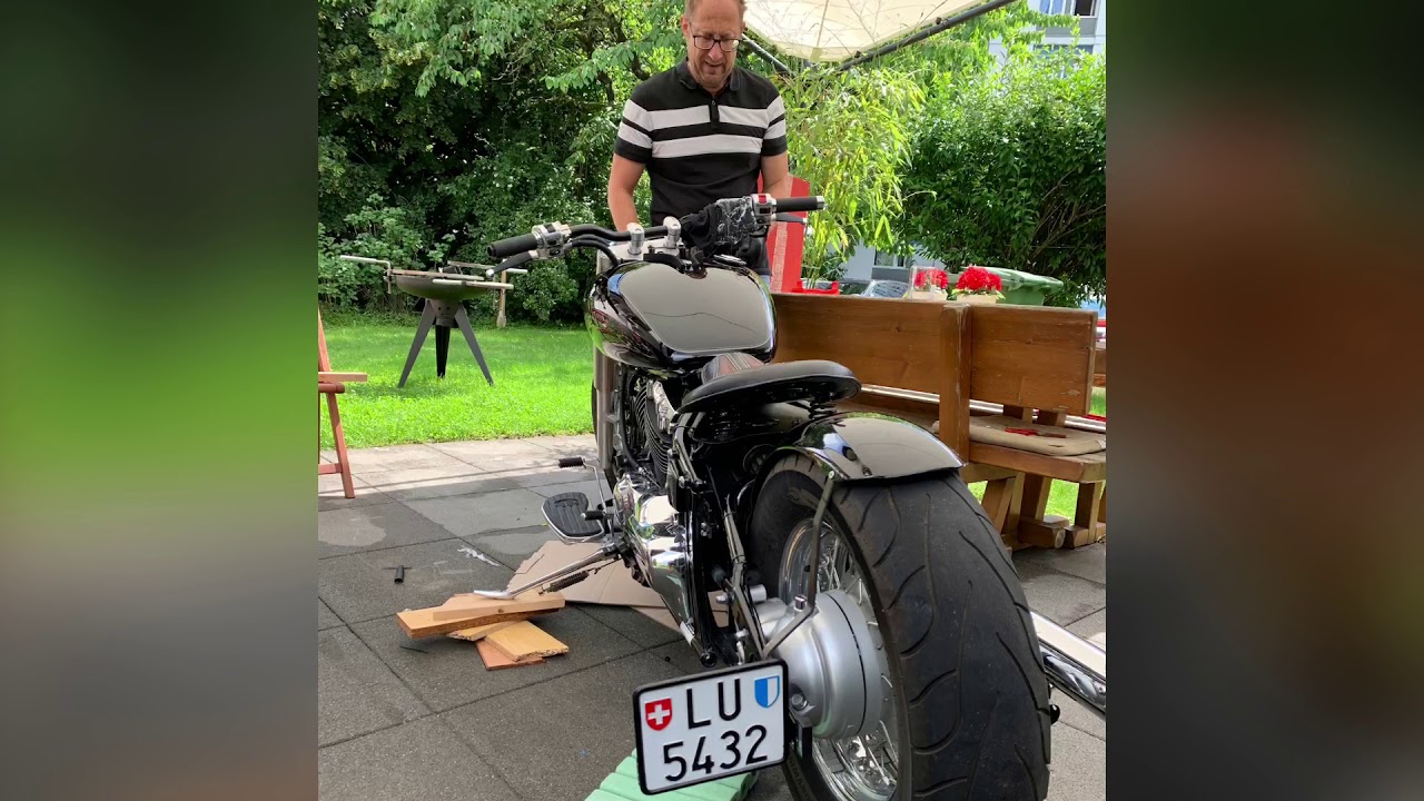 Convertion Yamaha 650 XVS - Bobber