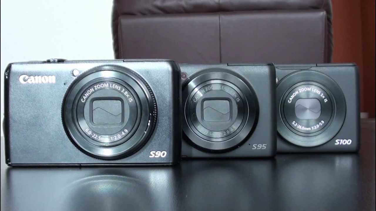 Canon s90 s95 s100 Comparison - RandomTEK.com