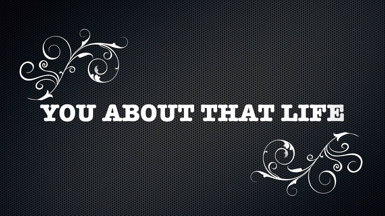 YOU ABOUT THAT LIFE - POETRY BY MIKEY | SPOKEN WORD POETRY