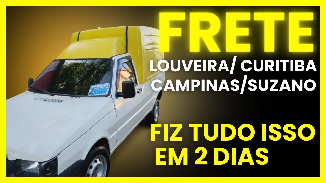FIZ TUDO ISSO DE FRETE SP X PR
