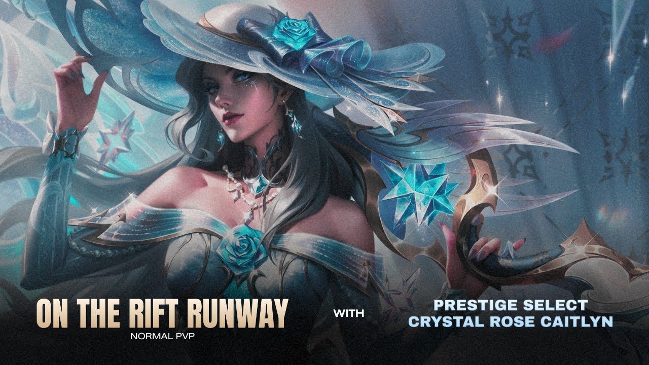 Prestige Select Crystal Rose Caitlyn – The Threat from Piltover