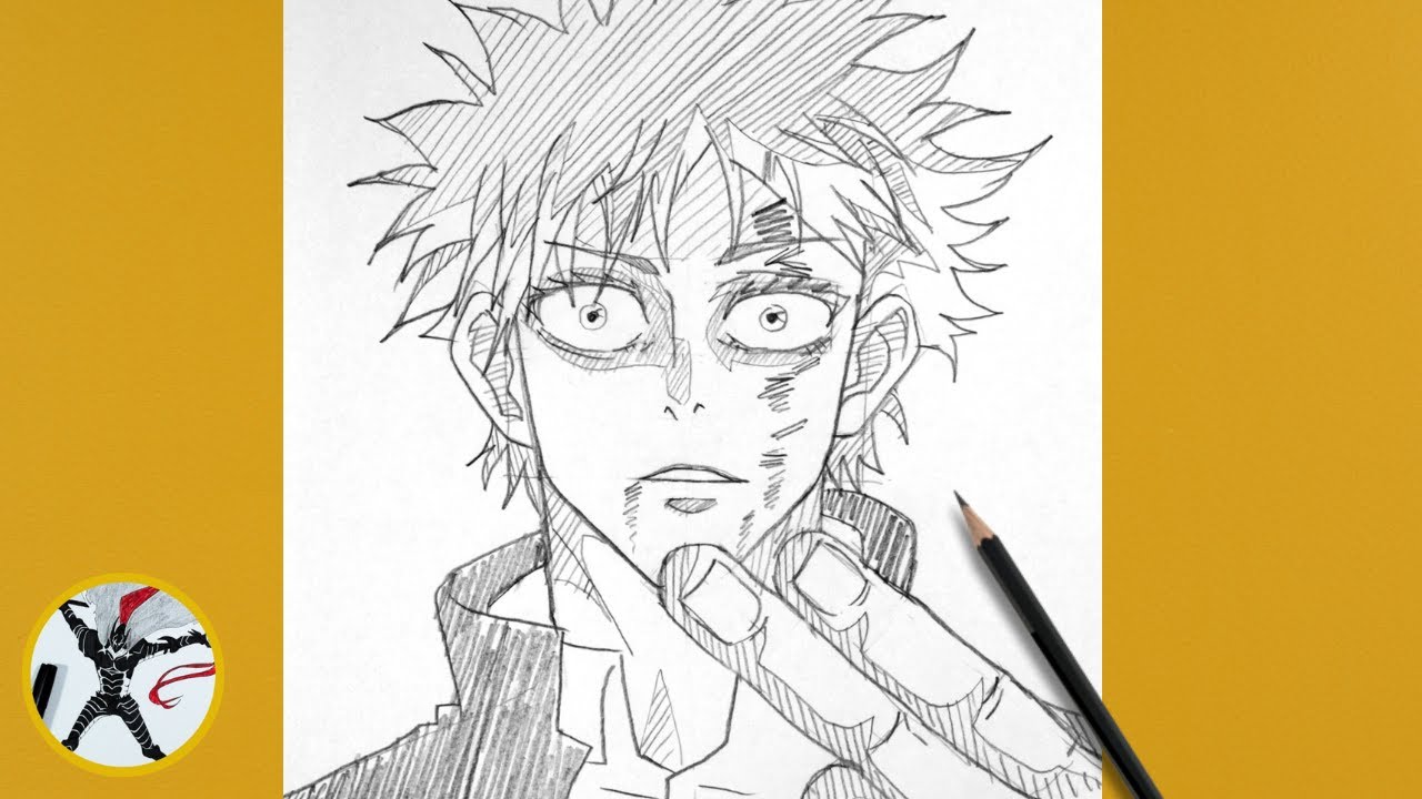 How to Draw Satoru Gojo Step by Step – Anime Sketch Tutorial | I Use Different Technique of Shading