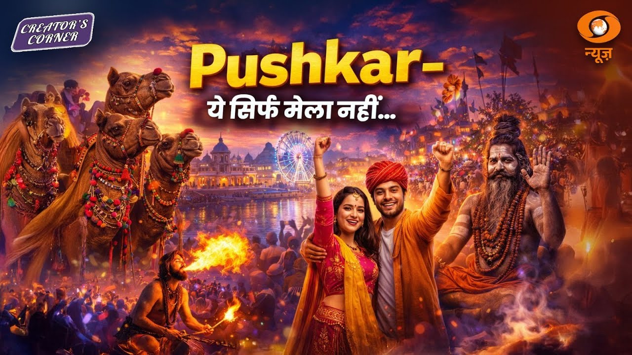 Creator's Corner | क्या आप Pushkar को सही मायनों में जानते हैं? | DD News