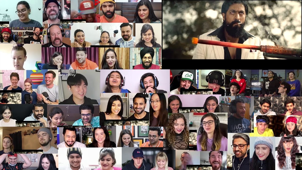 KGF Chapter 2 Teaser Reaction Mashup