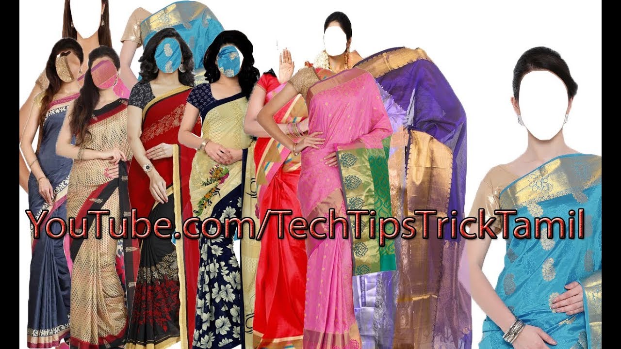 Tamil culture Saree PSD Files Free Download (with link)