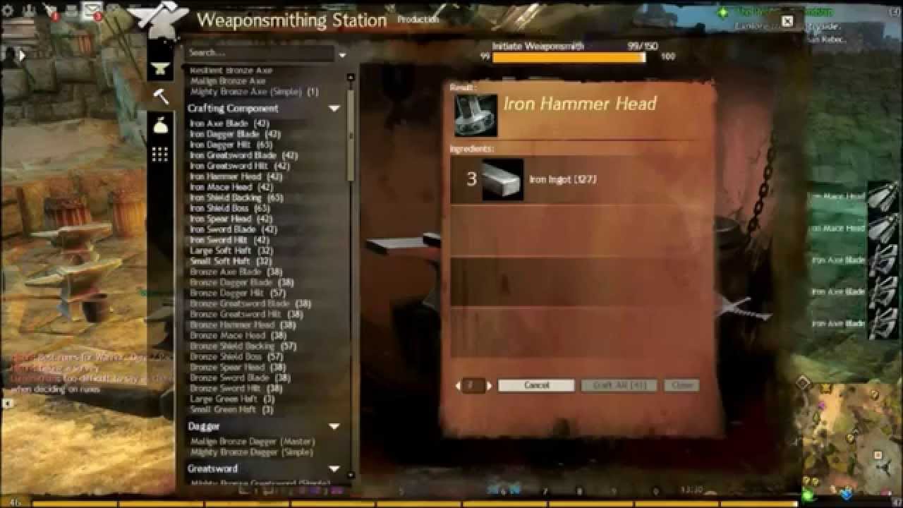 Guild Wars 2 - Level 1 to 80 with craft