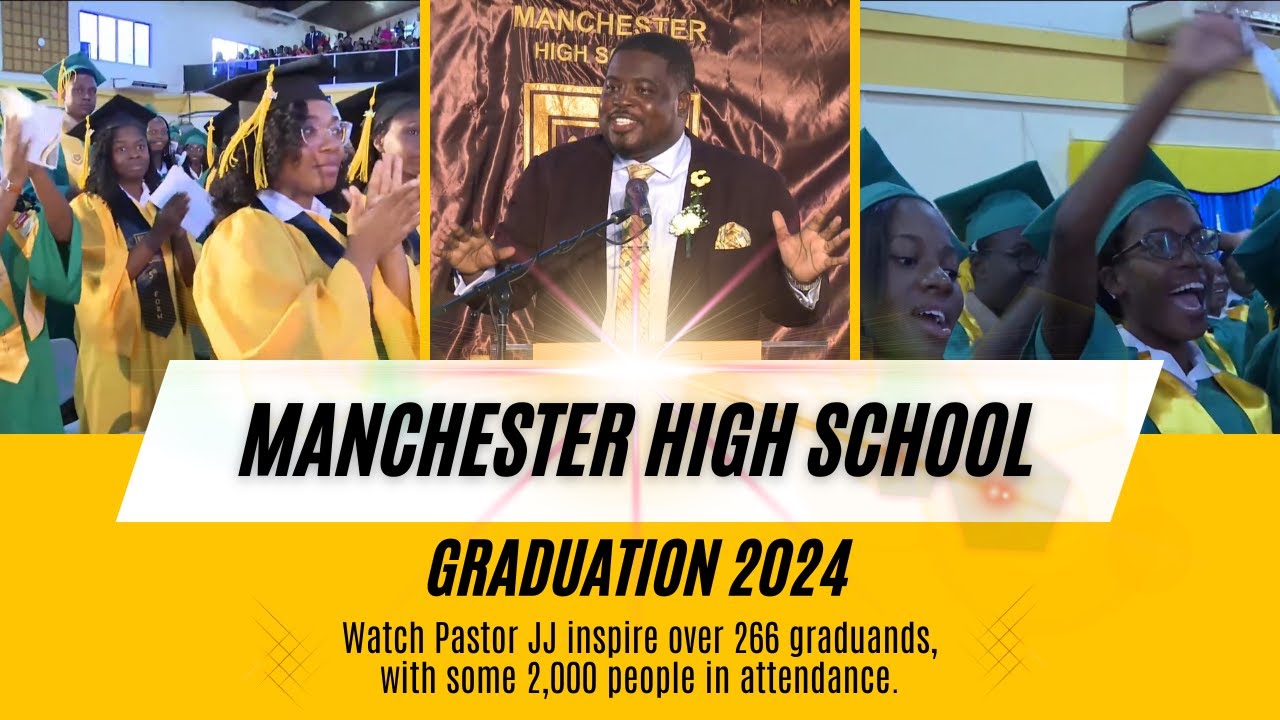 Manchester High School Graduation Keynote Address 2024 | Jermaine Johnson