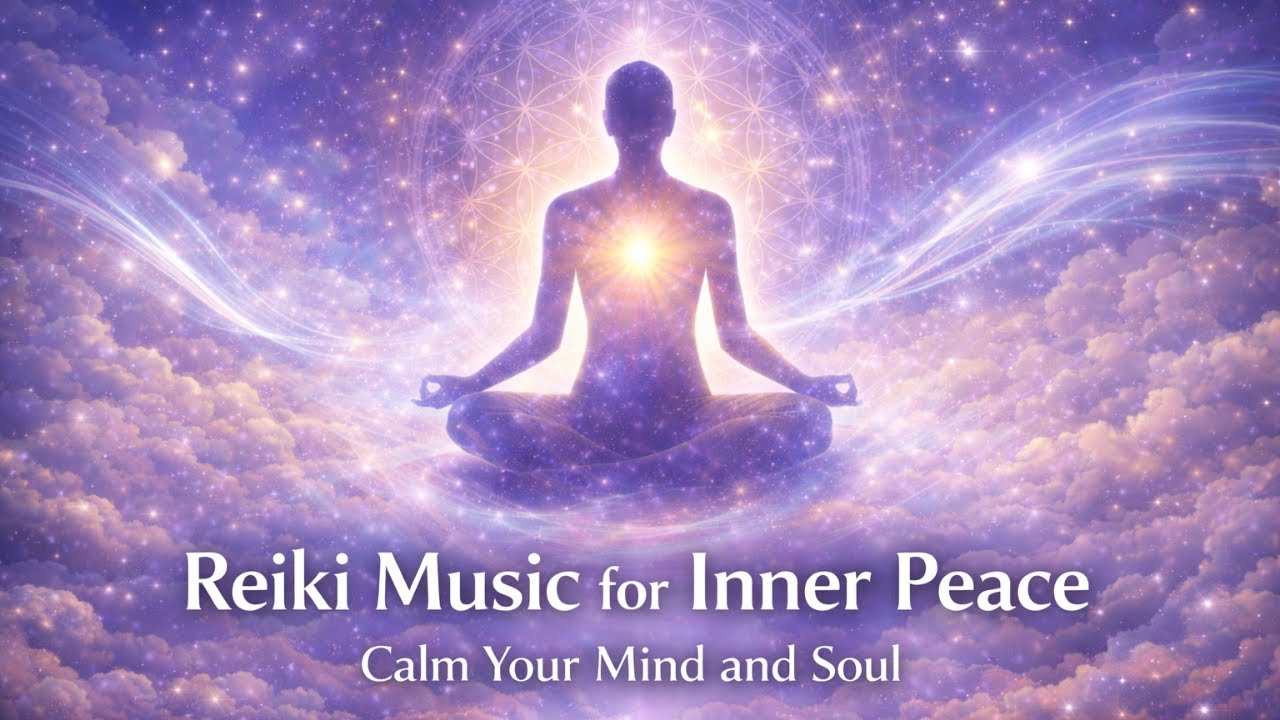 Reiki Music for Inner Peace | Calm Your Mind and Soul | with Bell Every 2 Minutes