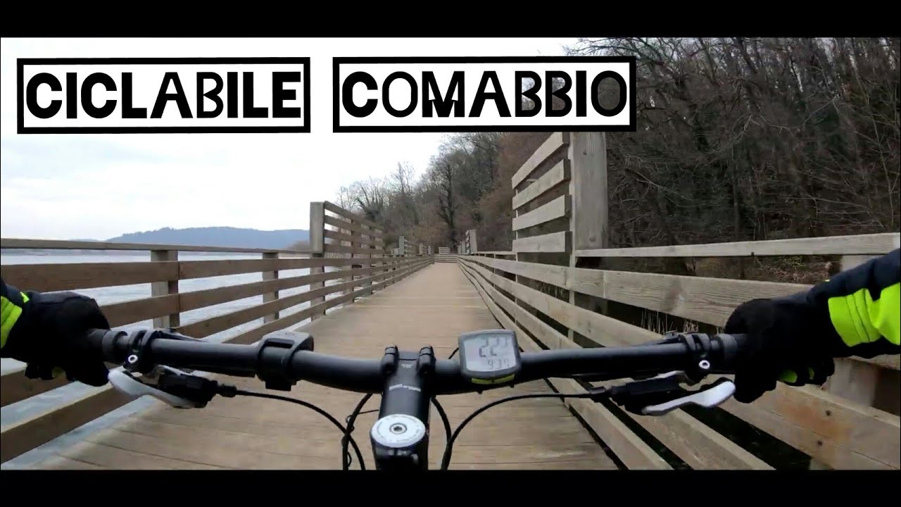 Lago di Comabbio una delle piu belle piste ciclabili italiane!!! 4k