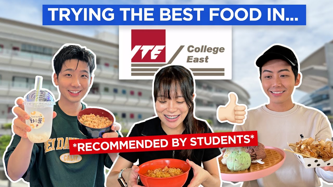 Пробуем ЛУЧШУЮ еду в колледже ITE East! *РЕКОМЕНДОВАНО СТУДЕНТАМИ*