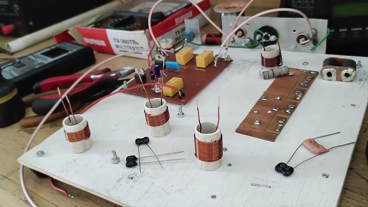 DIY Project , Simple LPF  For Rf Amplifier Using Low priced Mosfet,