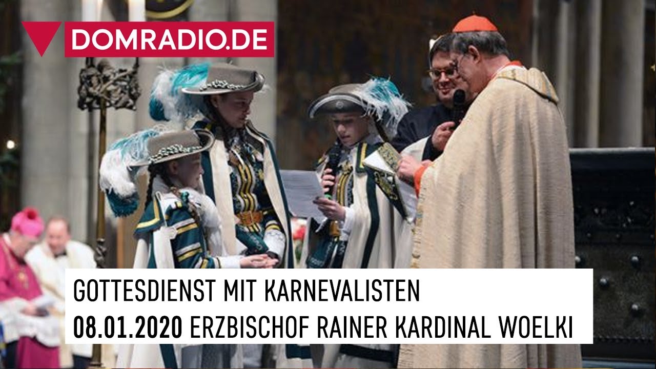Gottesdienst für die Karnevalisten im Kölner Dom