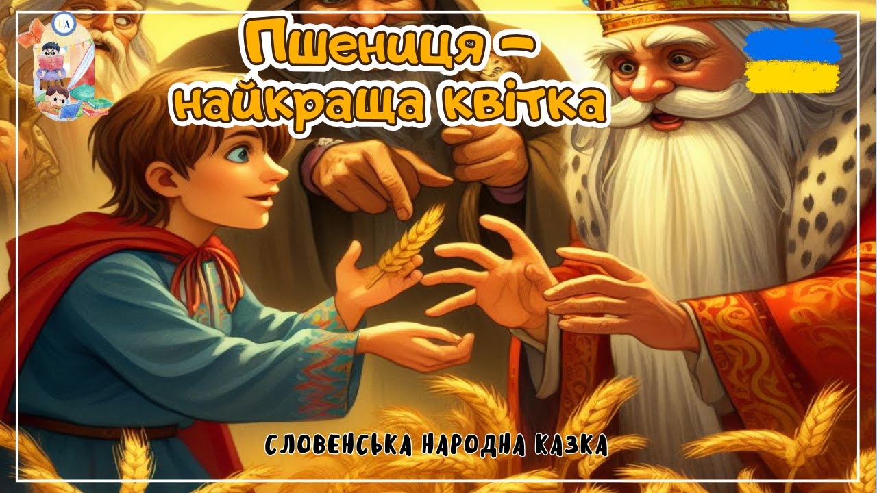 🎧 АУДІОКАЗКА - Пшениця  - найкраща квітка | Казки українською| Казка на ніч
