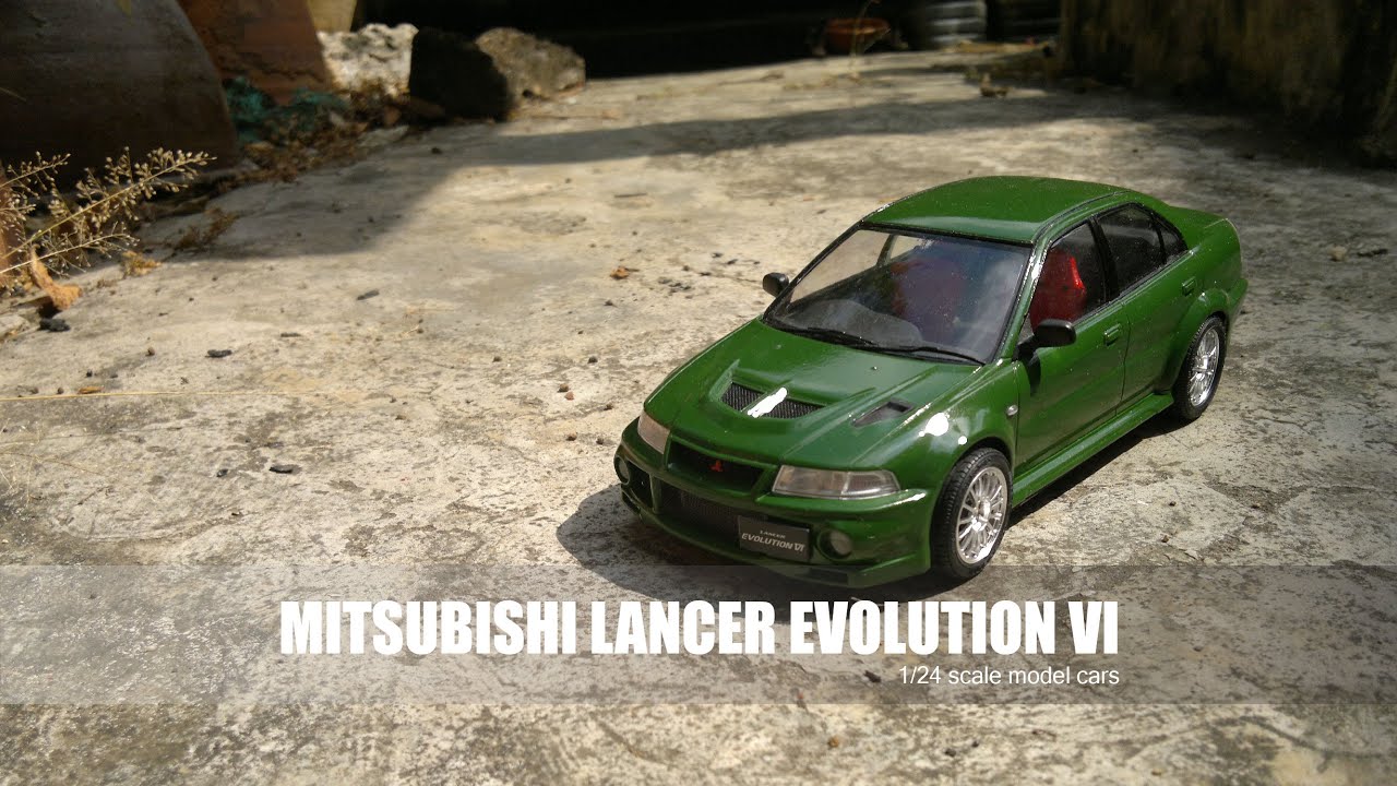 Custom model cars: BUILDING MITSUBISHI LANCER EVOLUTION VI | EP2 (THE END)