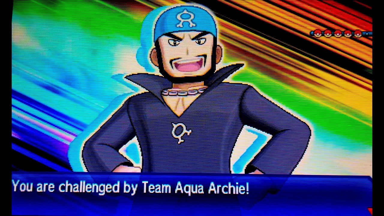 Лидер команды Аква, Арчи, обрушивает гнев океана! - Pokemon Ultra Moon Hardcore Nuzlocke, эпизод 130