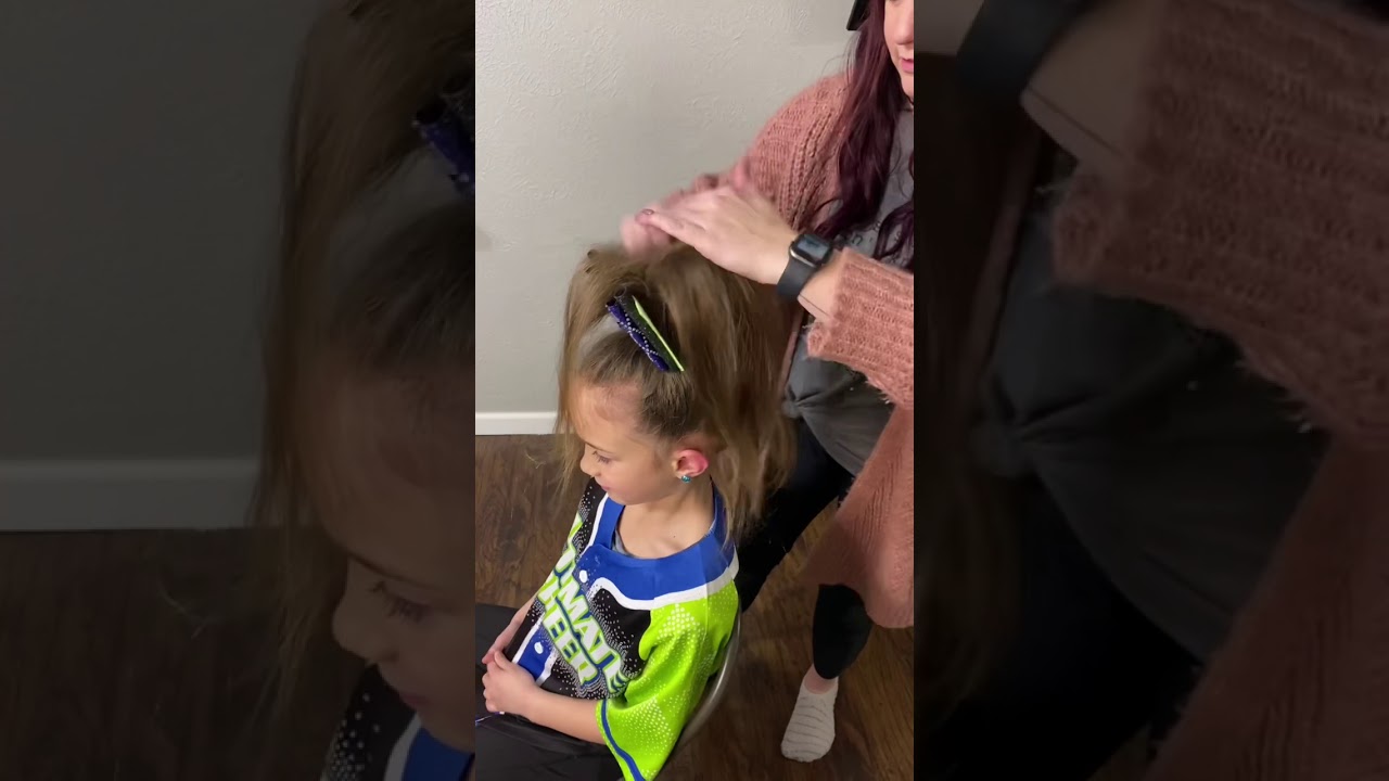 2021 Ultimate Cheer HAIR TUTORIAL