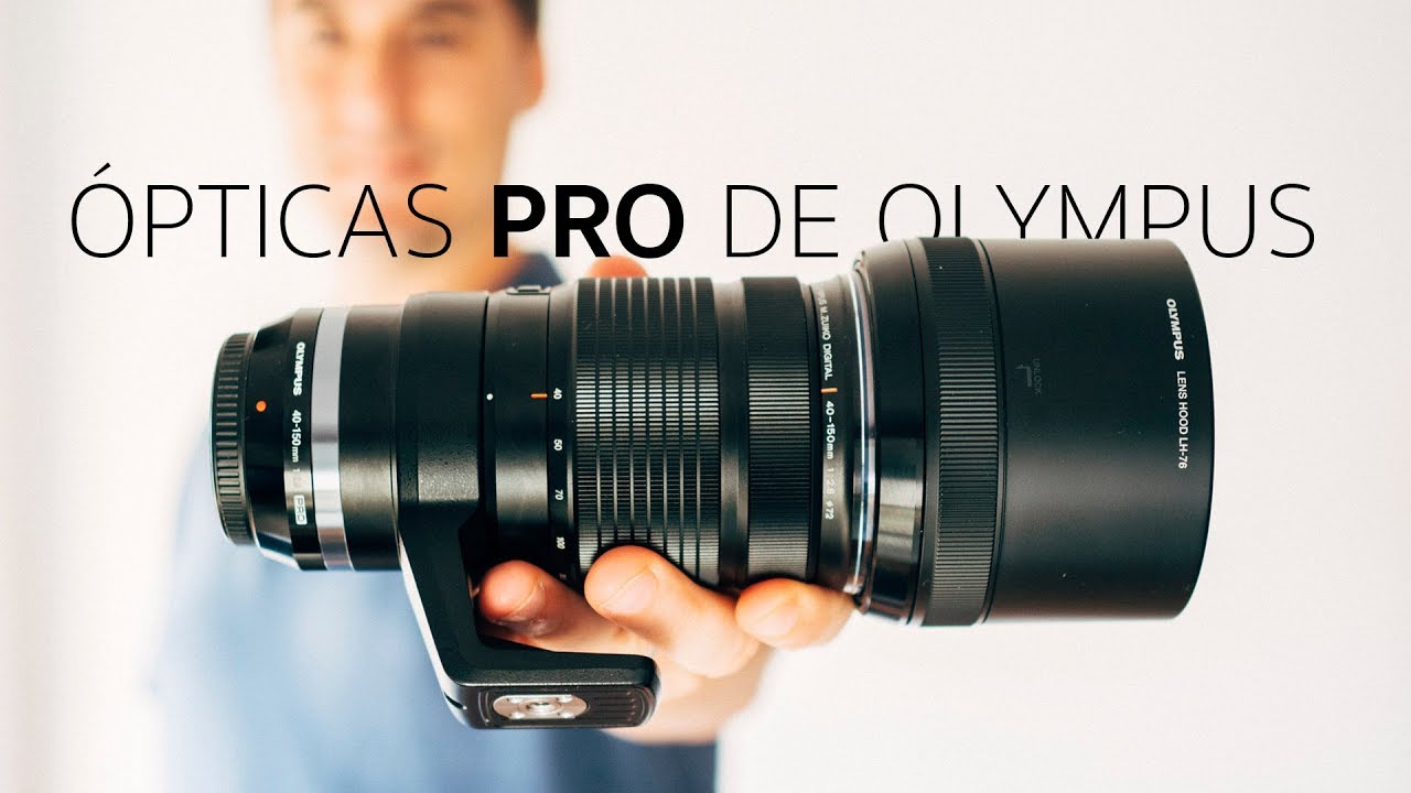 Olympus M.Zuiko PRO as&iacute; son los objetivos profesionales