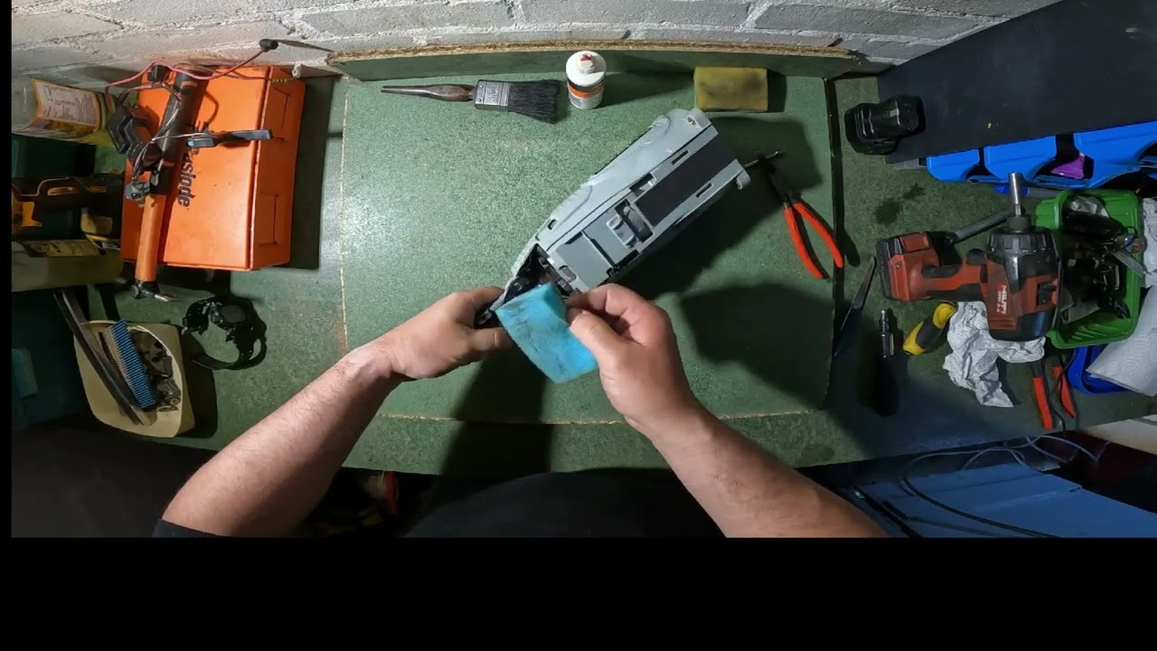 #HITACHI NAIL GUN NR90GC2 FIRST FIX# DEEP CLEAN #