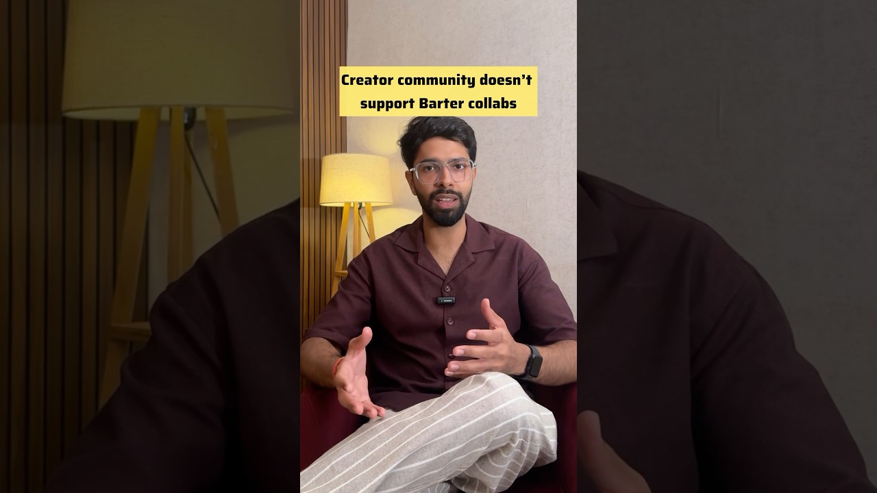 Barter or Paid Collab? #creator #viralshorts #shorts #contentcreation #bartercollaboration #collab
