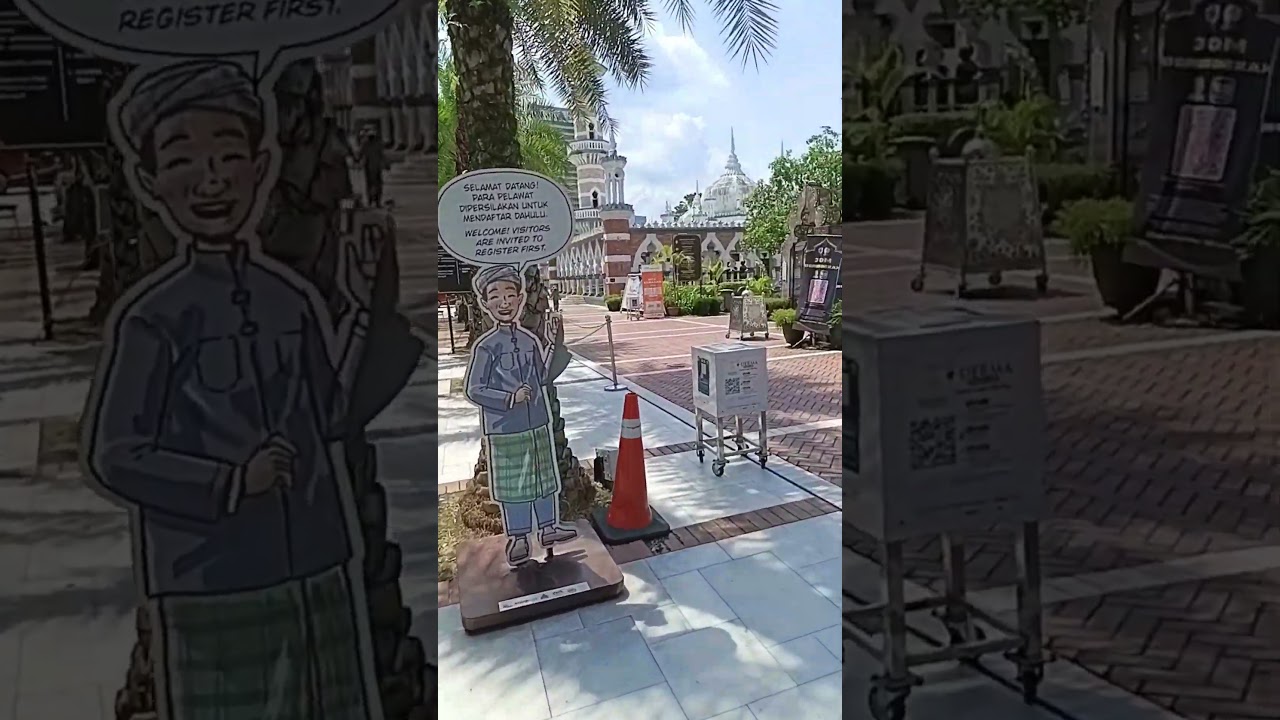 "Where the city’s soul began: The timeless grace of Masjid Jamek."