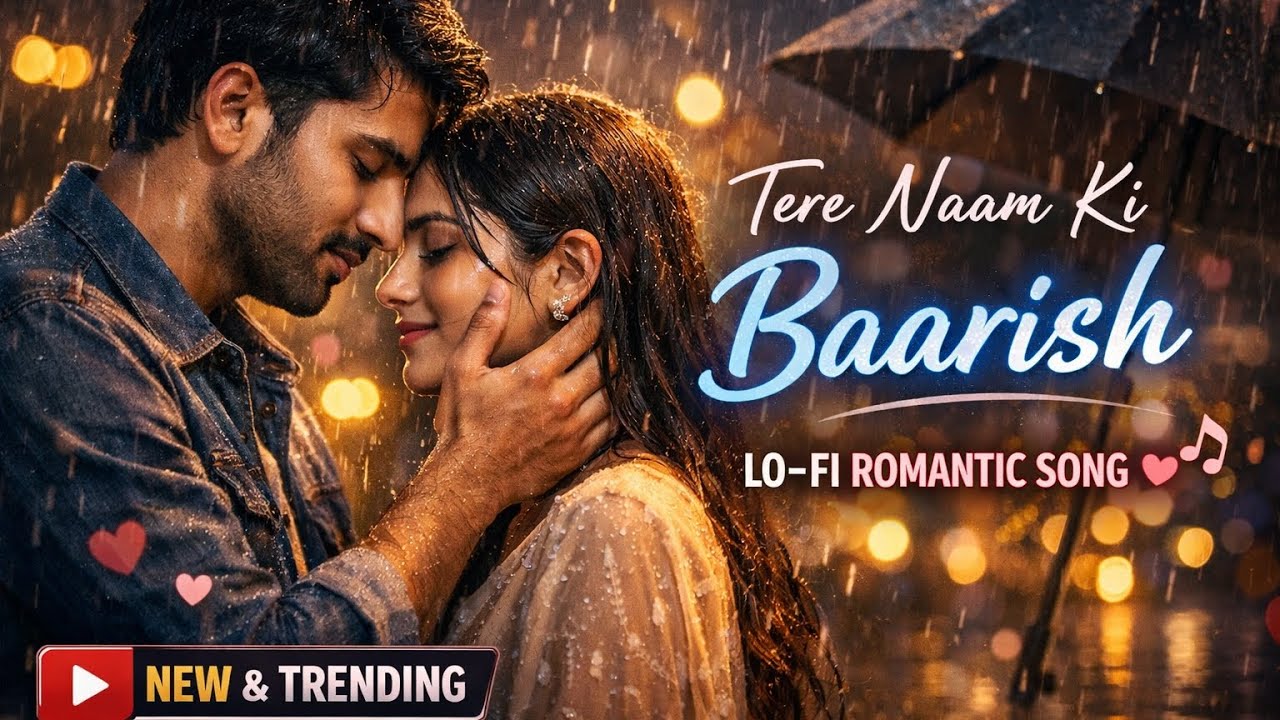 Tere Naam Ki Baarish 🌧️💖 | Emotional LoFi Love Song 2026 | Rain Romantic Hindi Song #LoFiLove #fyppp