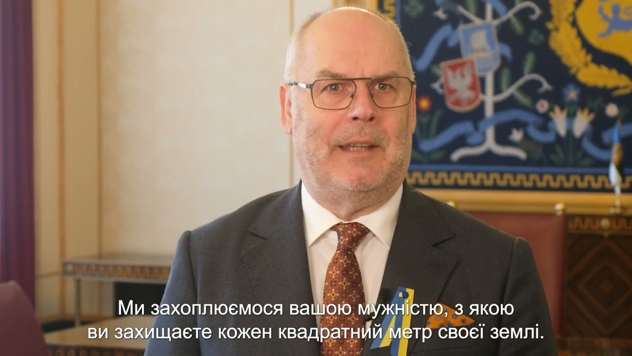 Video message by President Alar Karis to the Ukrainian people