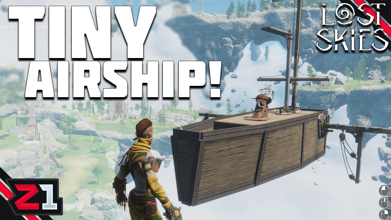 Building Our FIRST AIRSHIP! The Jet Ski Of The Sky! Lost Skies