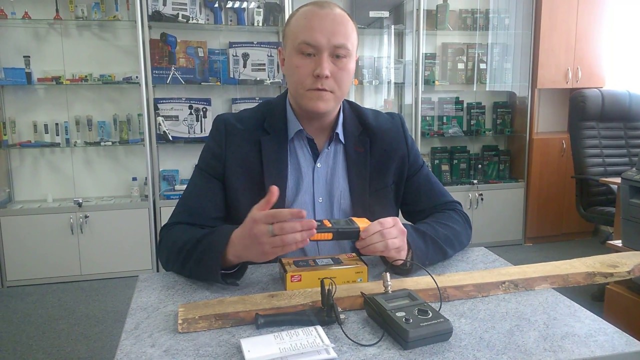 Влагомер древесины Benetech GM610 ( 2 до 70%), 4 режима для 28 пород