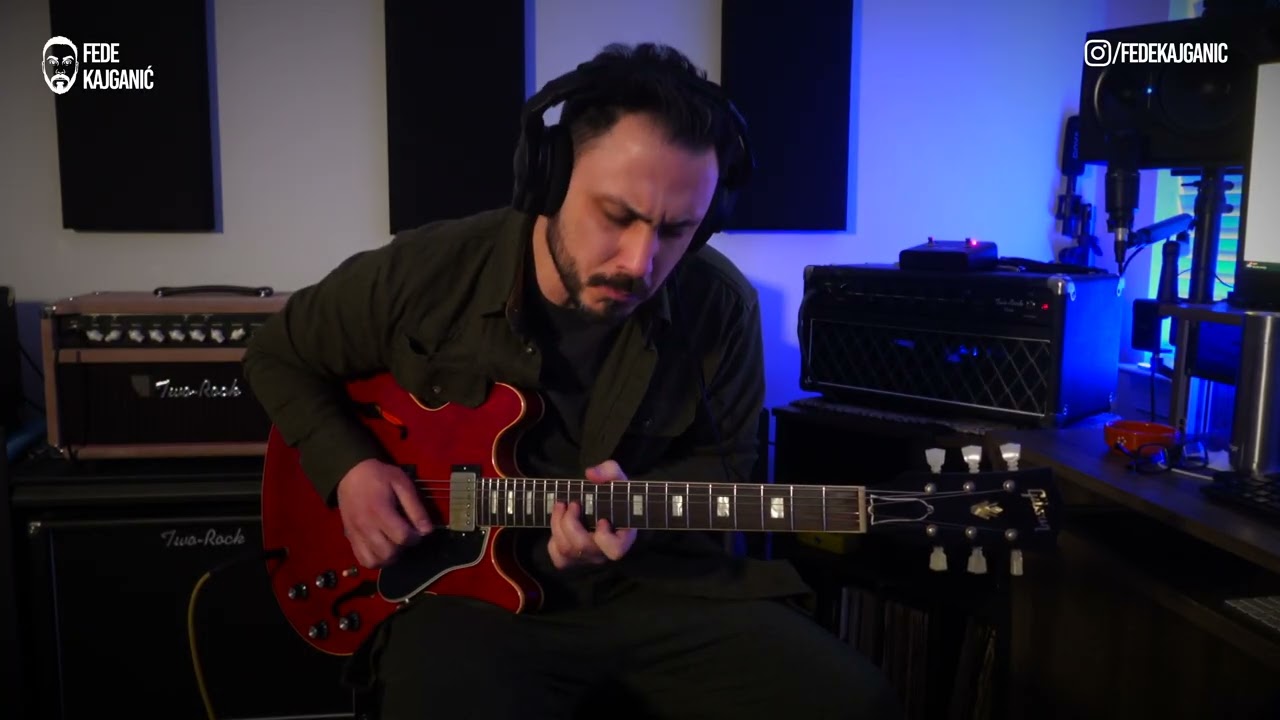 Clean channel of Two Rock Onyx and Gibson ES 335 with JM Rolph PAFs