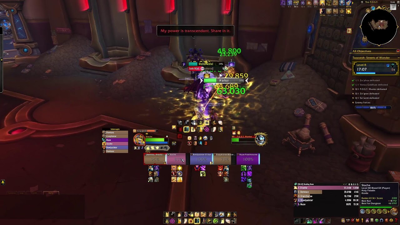 Raids & Mythic+ new years eve eve drinks