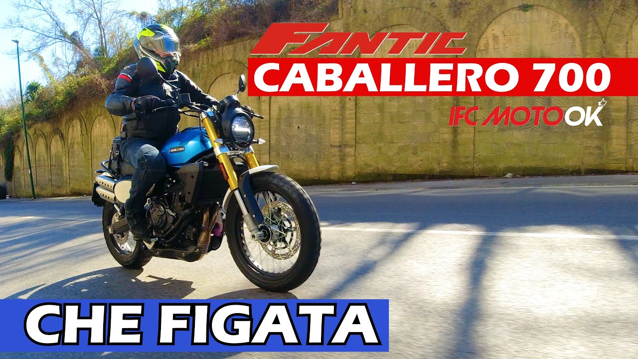 PROVA FANTIC CABALLERO 700 - CHE FIGATA