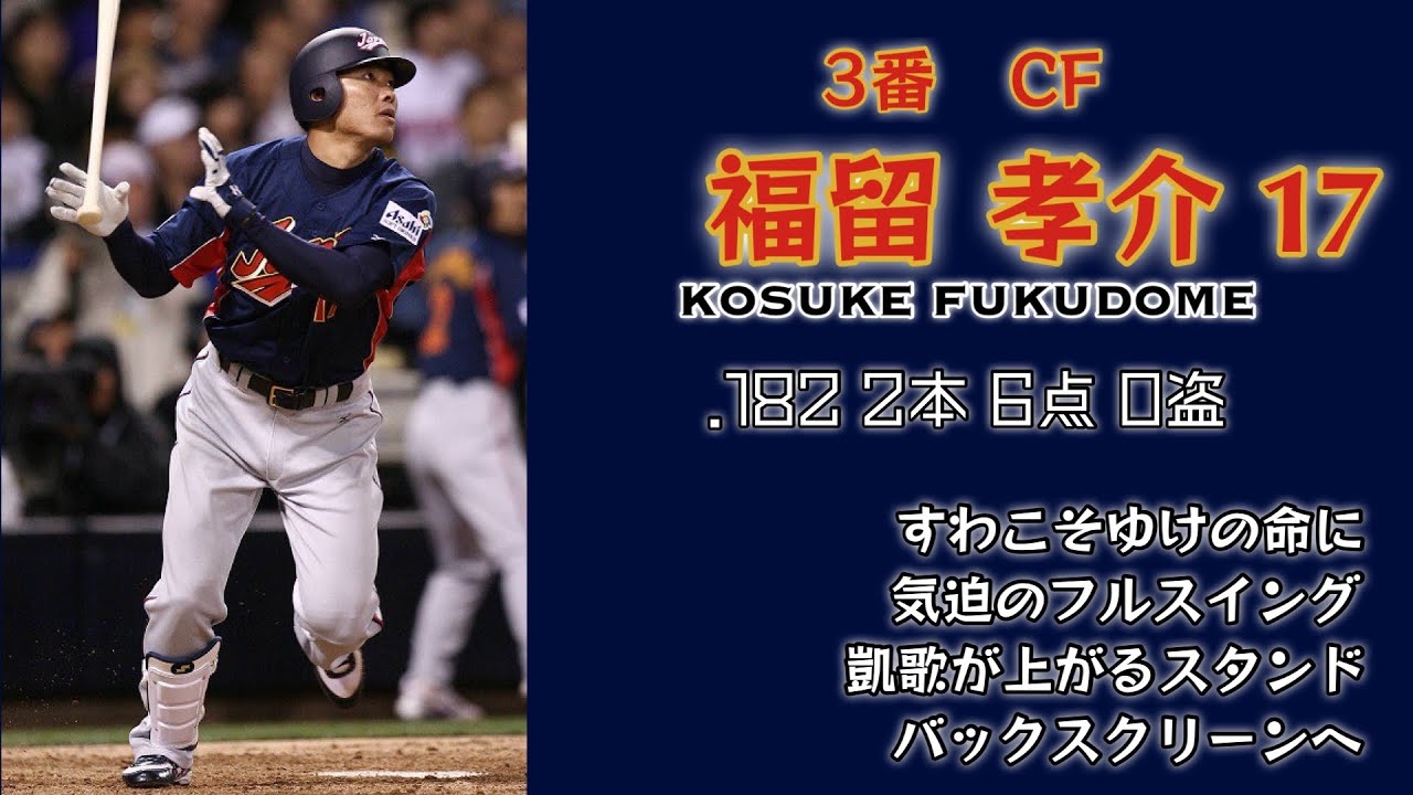 2006年 WBC 日本代表 1-9+P 【リクエストNo.65】