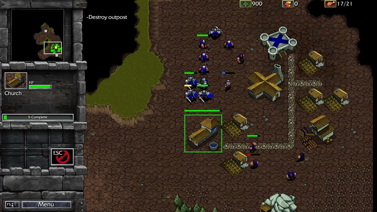 Warcraft 1 Remaster Crashes Once I Train A Second Cleric On Mission 3