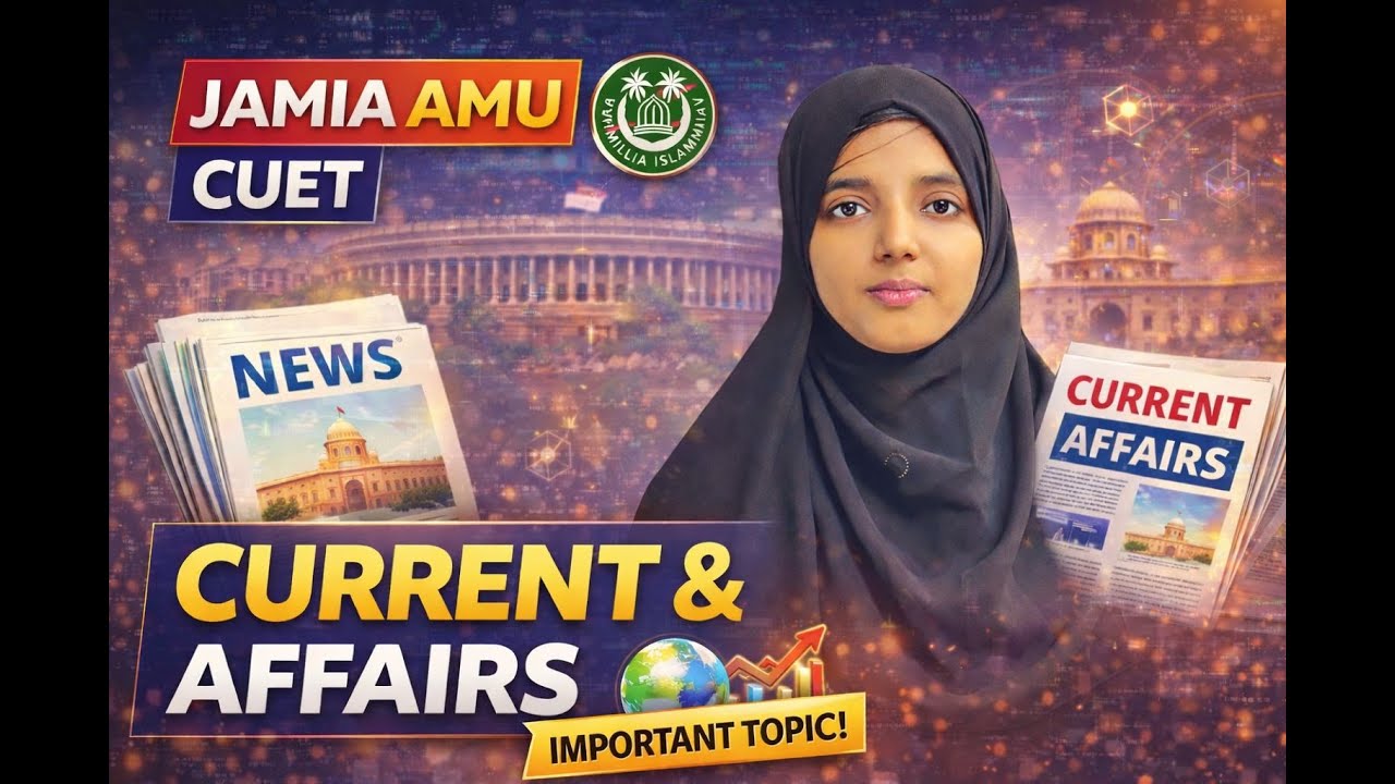 Jamia Millia Islamia CURRENT AFFAIRS Free OnlineClasses | JMI, AMU Free Online Coaching Classes