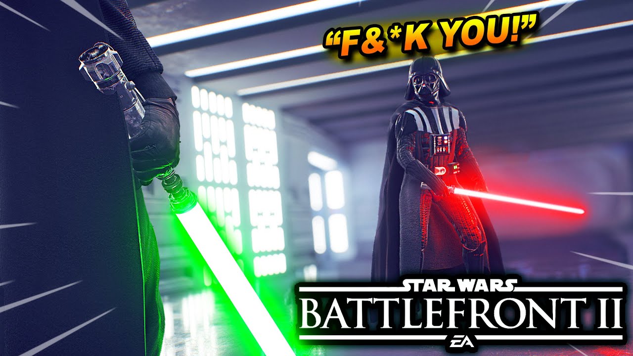 Я сразился 1 на 1... с двумя самыми токсичными болтунами в Battlefront 2...