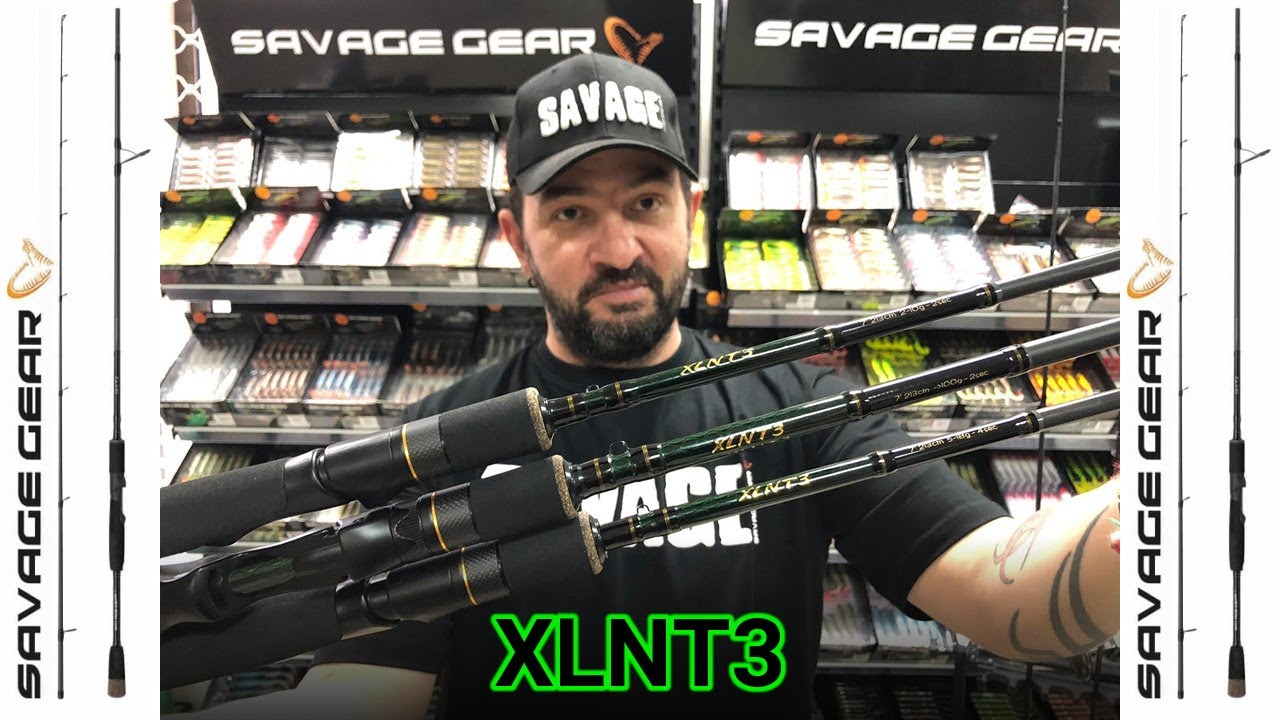 СПИНИНГОВИ въдици  SAVAGE GEAR XLNT3 - представяне