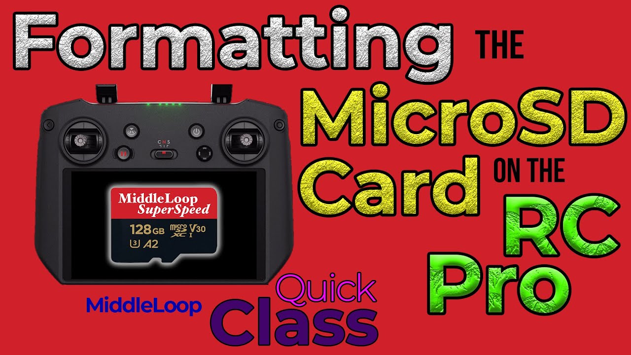Форматирование карты MicroSD на RC Pro