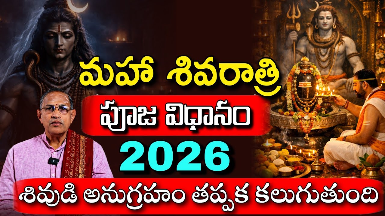 మహా శివరాత్రి Sri chaganti koteswara rao pravachanam on maha shivaratri 2026 #shivapravachanam