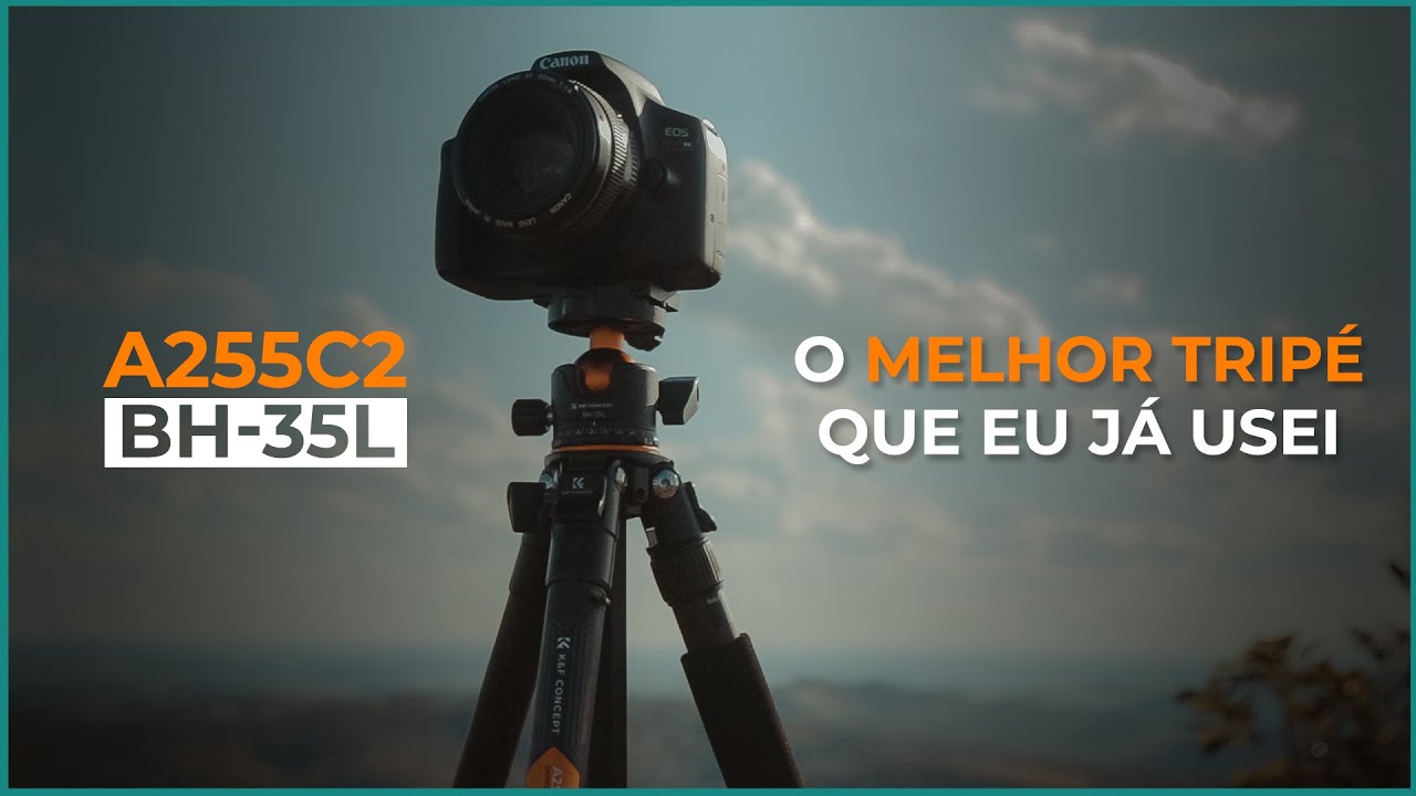 O Melhor Tripé para Viagens? Testamos o A255C2 + BH-35L K&F Concept