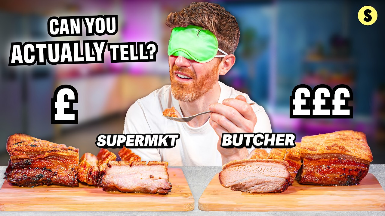 Chef Blind Taste Test: Butcher vs Supermarket