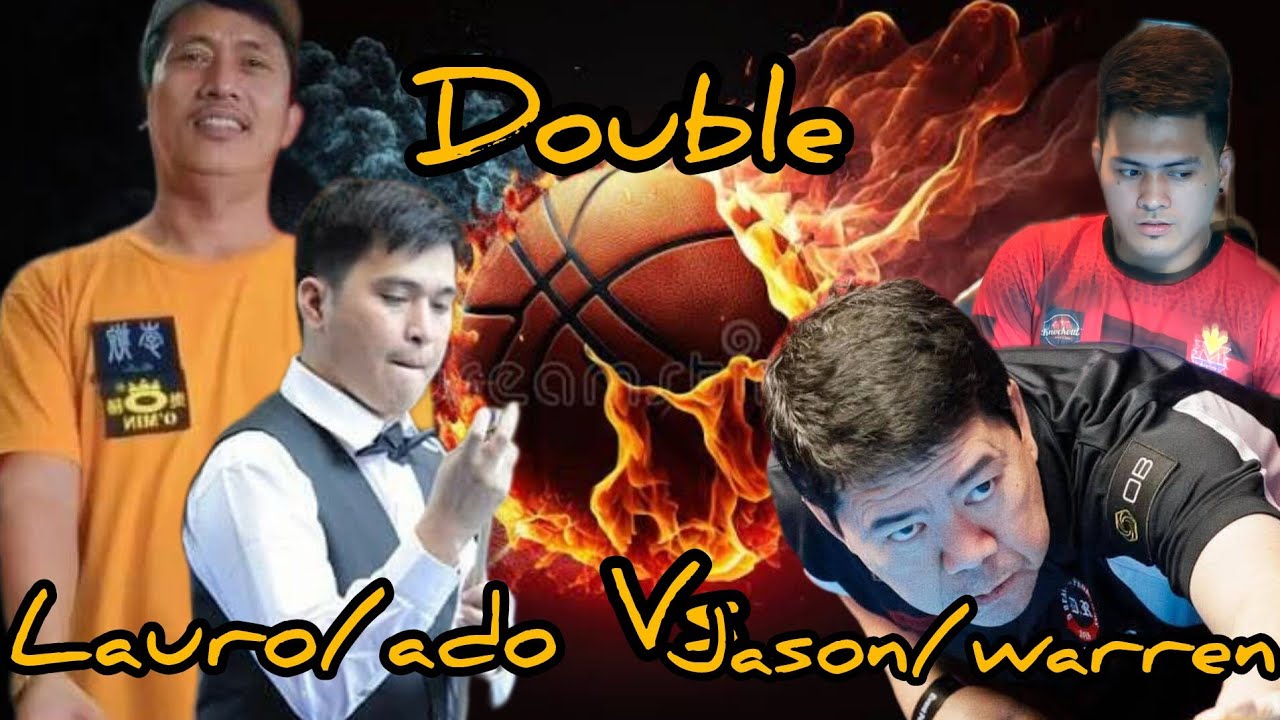 LAURO/ADO VS WARREN/JASON DOUBLE 10 BALLS ROAD TO TOP 4
