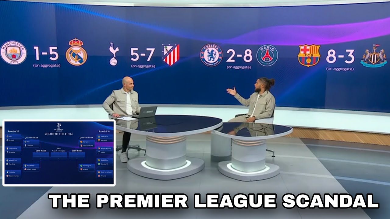 What happened was MADNESS! English teams are in a big decline at the level