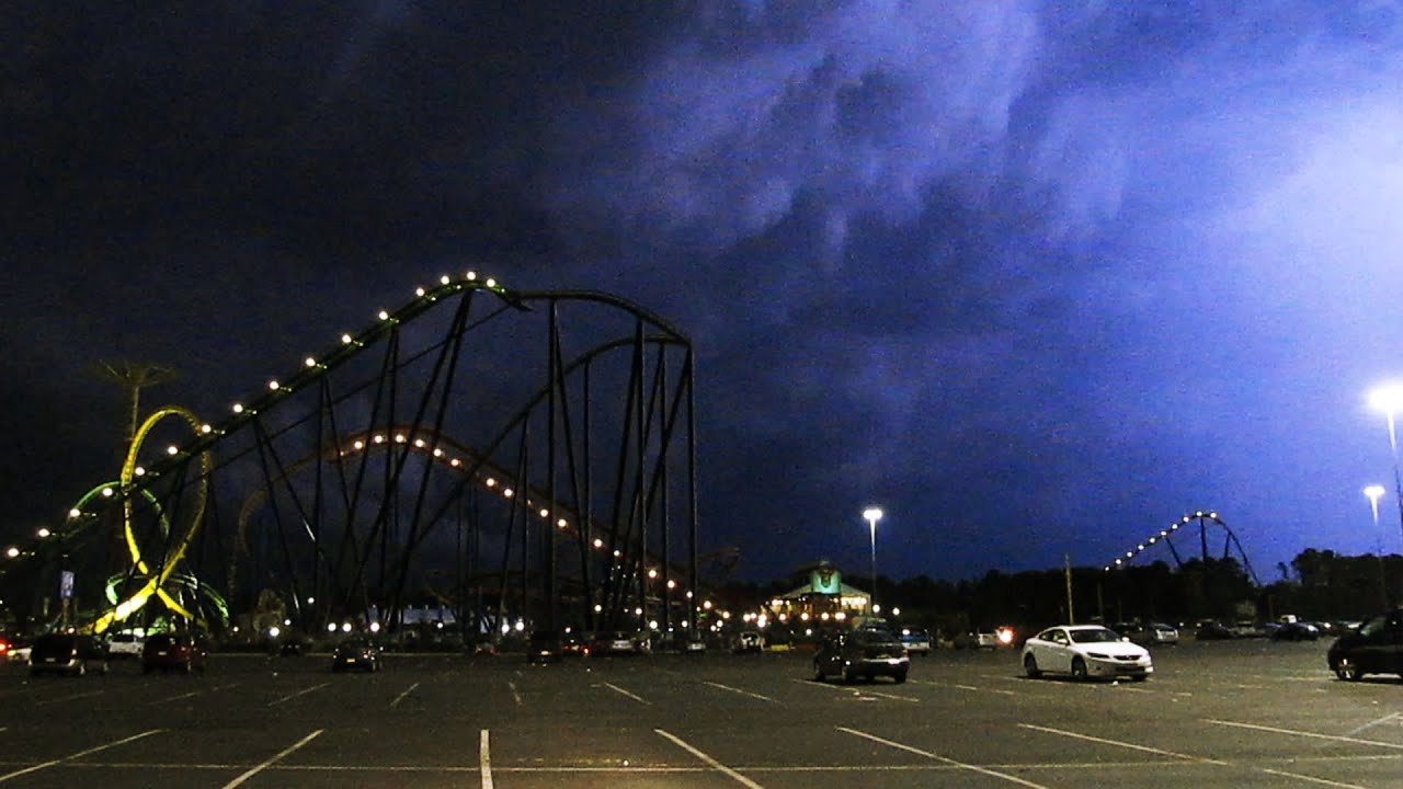 Storms at Six Flags Great Adventure (Aug 2011)