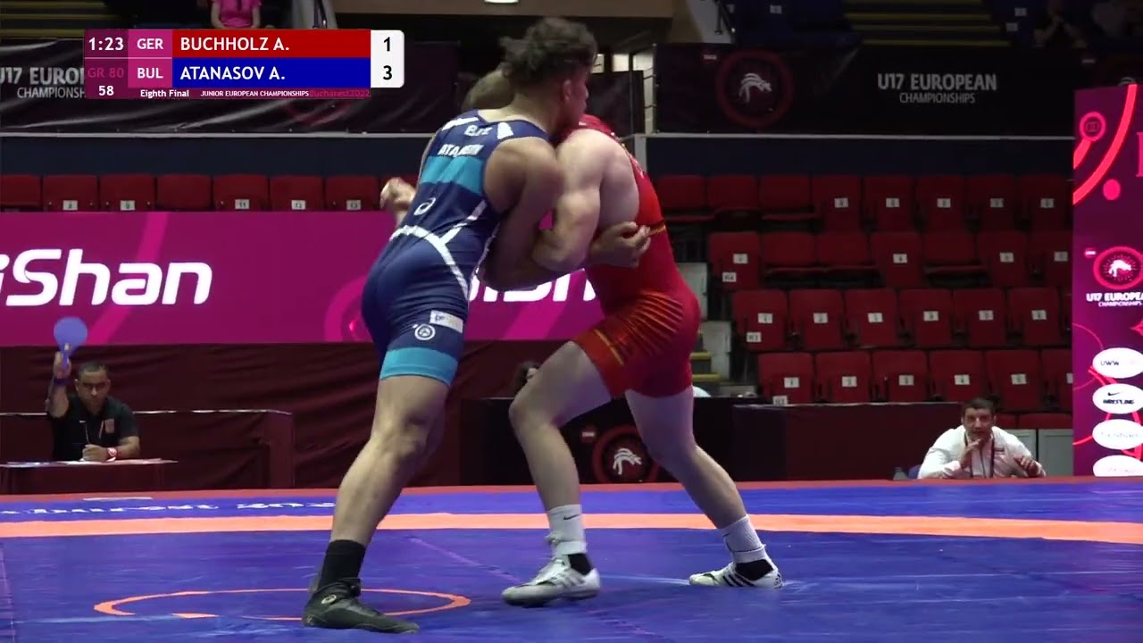 1/8 GR - 80 kg: A. BUCHHOLZ (GER) v. A. ATANASOV (BUL)